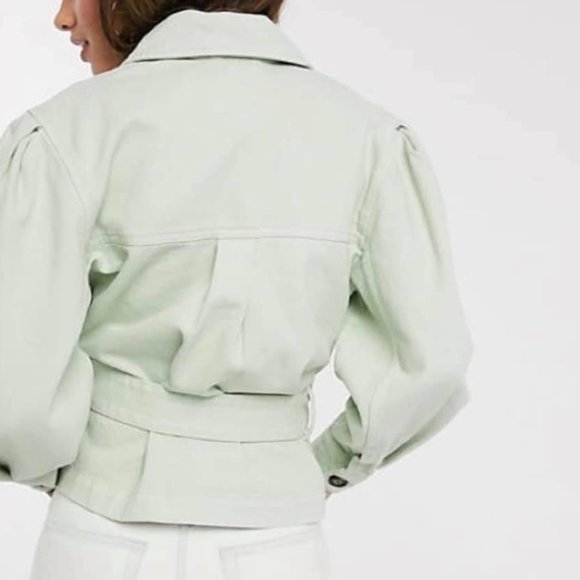 Stradivarius Mint Jacket - Picture 4 of 4